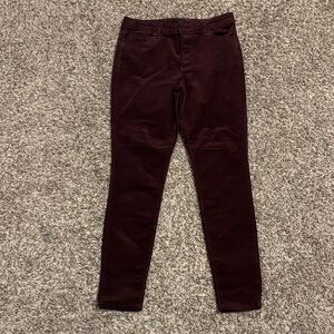 Dyson Burgundy Corduroy Trousers